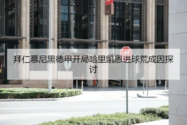 拜仁慕尼黑德甲开局哈里凯恩进球荒成因探讨