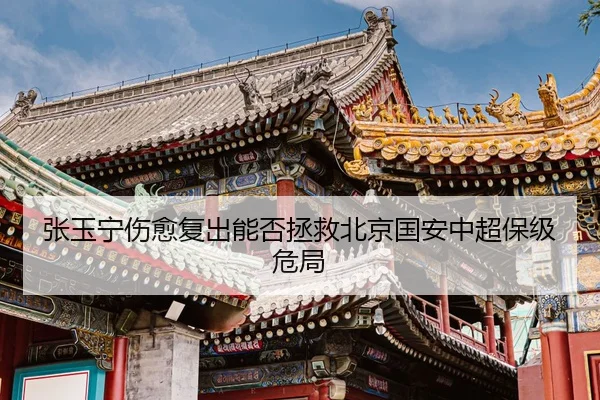 张玉宁伤愈复出能否拯救北京国安中超保级危局